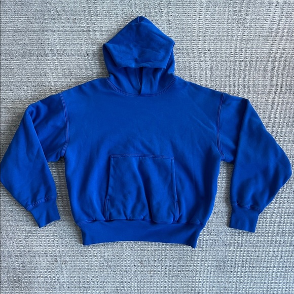 Yeezy Gap Men’s Hoodie - Blue - Picture 2 of 5